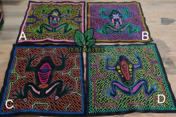 Handmade Rug Inspired By Kambo, Fusion Of Matses And Shipibo Tribe
