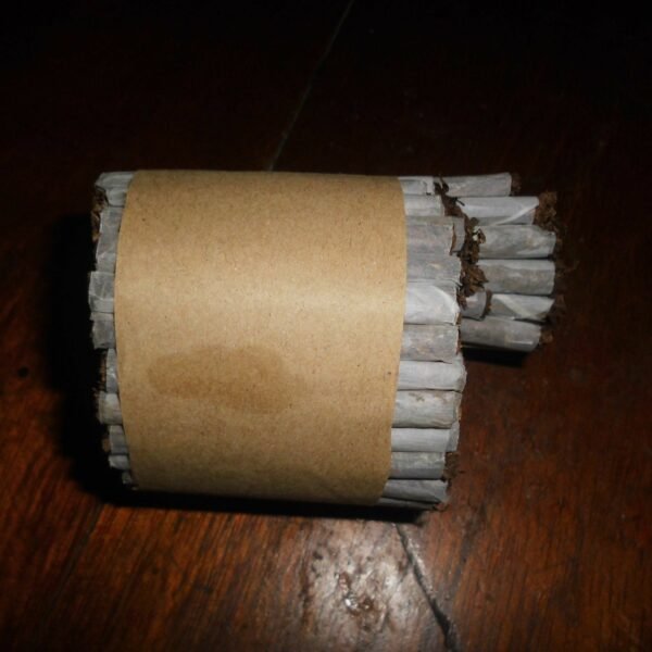 Mapacho (30 Units) With Organic Paper – Non Polluting, Nicotina Rustica Tobacco 7cm Aprox.